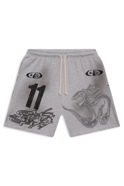 Hstar Yoga Shorts Hellstar grey